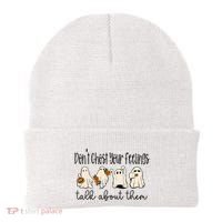 Tal Health Halloween DonT Ghost Your Feelings Halloween Beanie thumb 0