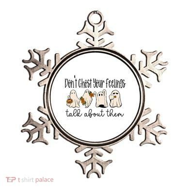 Tal Health Halloween DonT Ghost Your Feelings Halloween Ornament