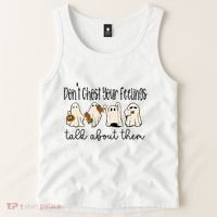 Tal Health Halloween DonT Ghost Your Feelings Halloween Tank Top thumb 2