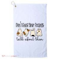 Tal Health Halloween DonT Ghost Your Feelings Halloween Golf Towel thumb 0