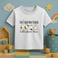 Tal Health Halloween DonT Ghost Your Feelings Halloween Toddler T-Shirt thumb 3