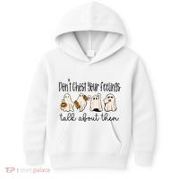 Tal Health Halloween DonT Ghost Your Feelings Halloween Kids Hoodie thumb 0