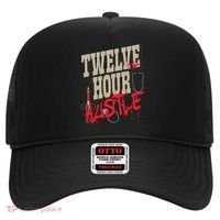 Twelve Hour Hustle Funny Nursing Medical Night Shift Nurse Gift Hat thumb 0