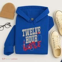 Twelve Hour Hustle Funny Nursing Medical Night Shift Nurse Gift Hoodie thumb 4