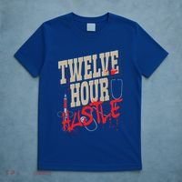 Twelve Hour Hustle Funny Nursing Medical Night Shift Nurse Gift T-Shirt thumb 5