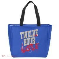 Twelve Hour Hustle Funny Nursing Medical Night Shift Nurse Gift Tote Bag thumb 0
