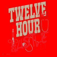 Twelve Hour Hustle Funny Nursing Medical Night Shift Nurse Gift Santa Hat thumb 1