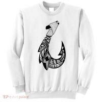 Tribal Hawaiian Hook Fishing Sweatshirt thumb 0
