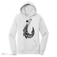 Tribal Hawaiian Hook Fishing Women's Hoodie thumb 0