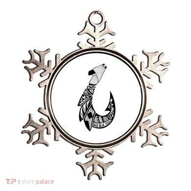 Tribal Hawaiian Hook Fishing Ornament