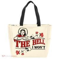 The Hell I Wont Flower Apparel For Life Tote Bag thumb 0