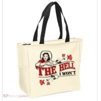 The Hell I Wont Flower Apparel For Life Tote Bag thumb 2