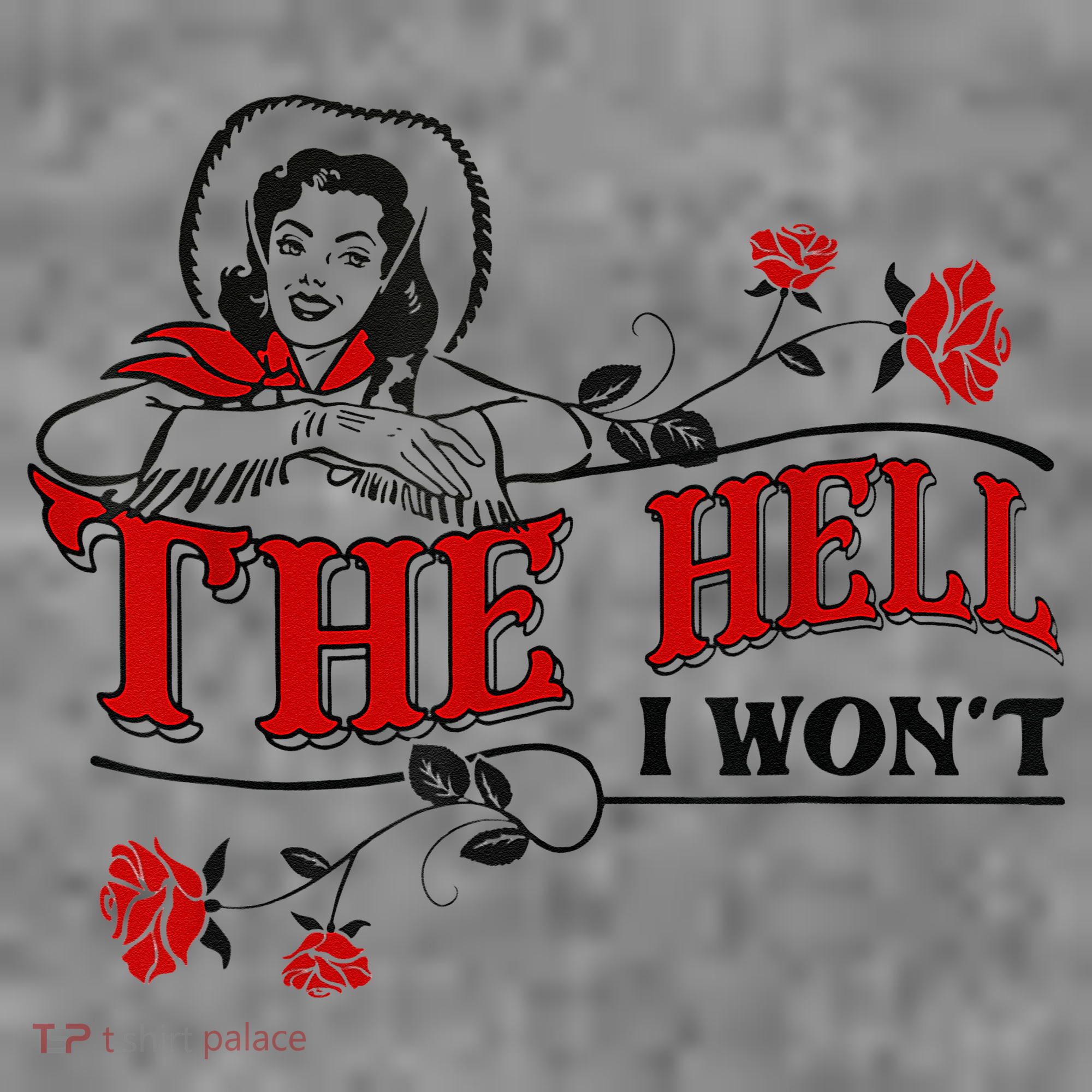 The Hell I Wont Flower Apparel For Life Toddler Hoodie