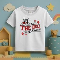 The Hell I Wont Flower Apparel For Life Toddler T-Shirt thumb 3