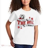 The Hell I Wont Flower Apparel For Life Kids T-Shirt thumb 2