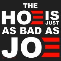 The Hoe Is Just As Bad As Joe Women's Sweatshirt thumb 2