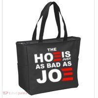 The Hoe Is Just As Bad As Joe Tote Bag thumb 2