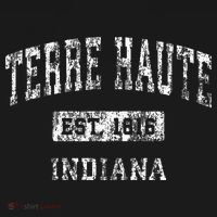 Terre Haute Indiana In Vintage Established Sports T-Shirt thumb 7
