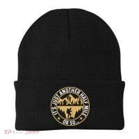 Trekker Hiking ItS Just Another Half Mile Or So Hiker Beanie thumb 0