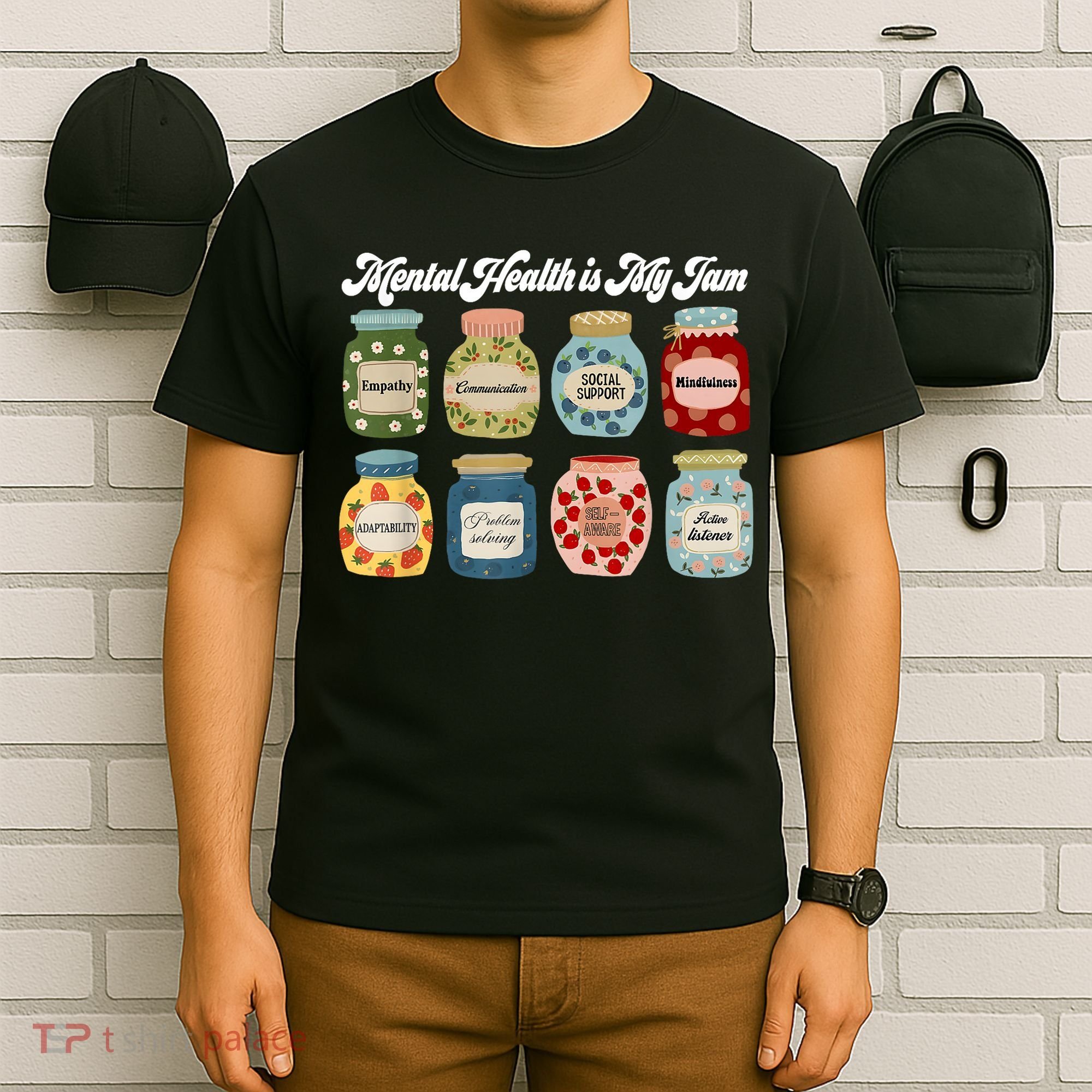 Tal Health Is My Jam Tal Health Awareness Vintage T-Shirt