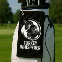 Turkey Hunter I'm A Turkey Whisperer Hunting Golf Towel thumb 2