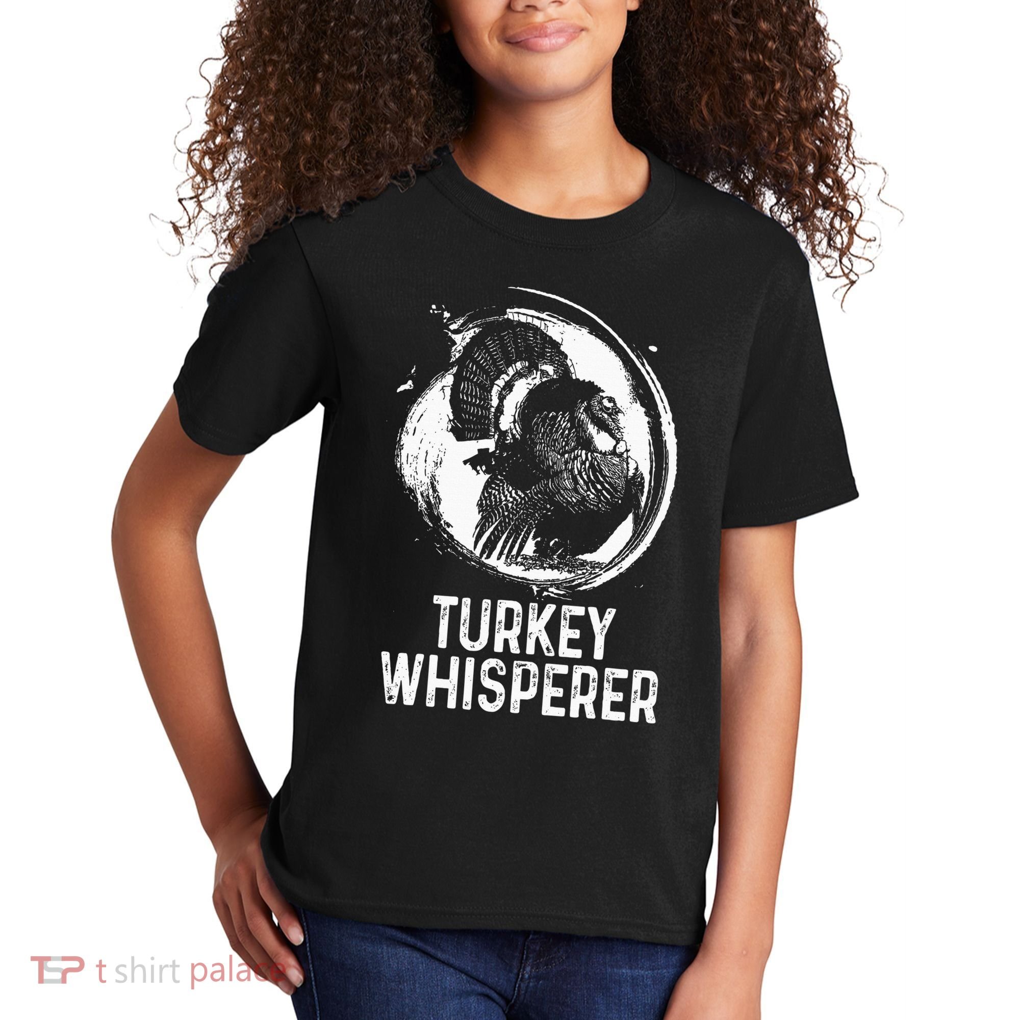 Turkey Hunter I'm A Turkey Whisperer Hunting Kids T-Shirt