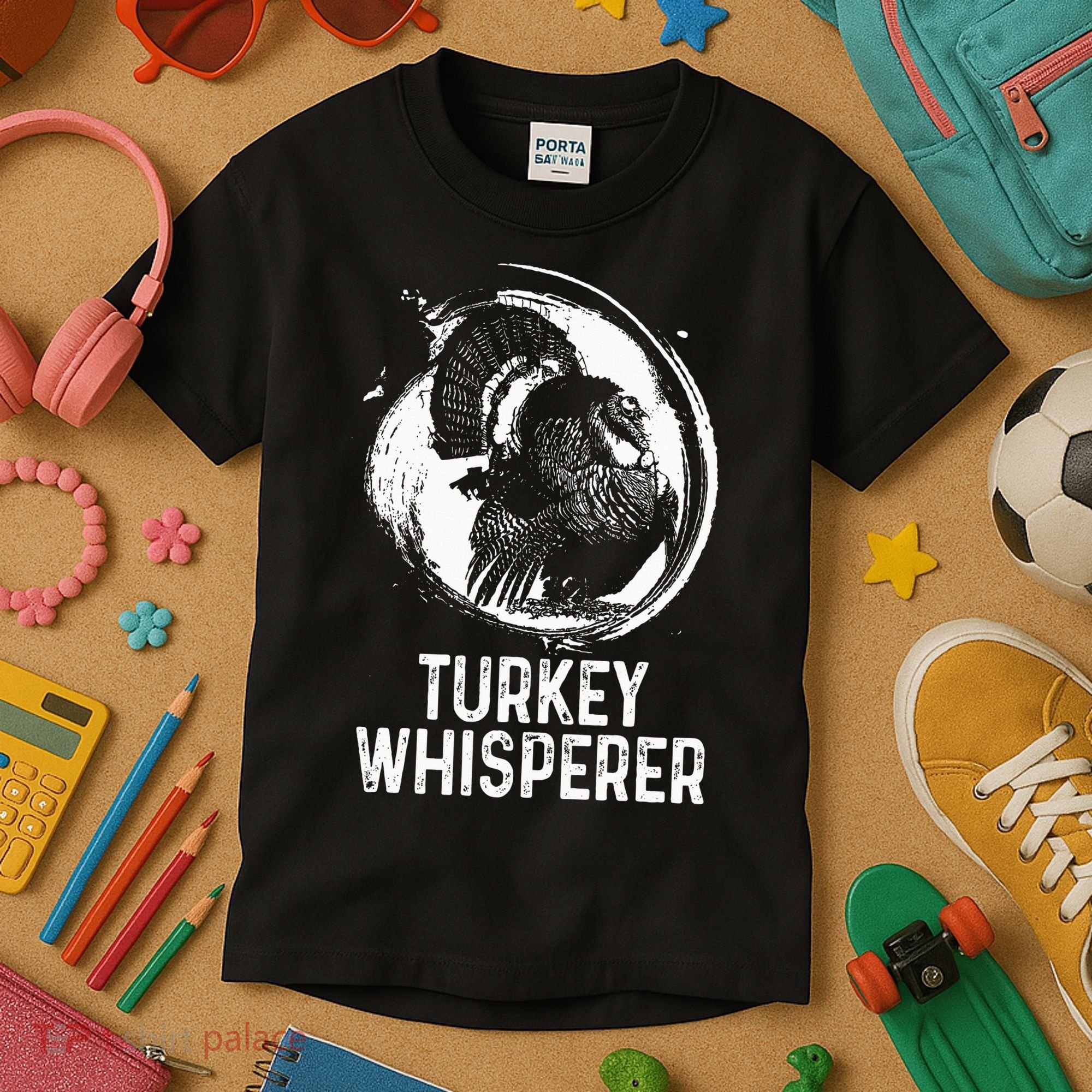 Turkey Hunter I'm A Turkey Whisperer Hunting Kids T-Shirt