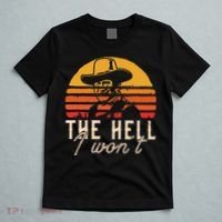 The Hell I Wont Quote Retro Vintage T-Shirt thumb 5