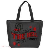 The Hell I Won't Flower Apparel For Life Tote Bag thumb 0