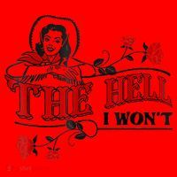 The Hell I Won't Flower Apparel For Life Santa Hat thumb 1