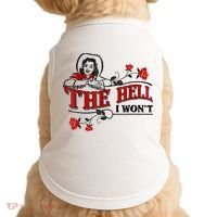 The Hell I Won't Flower Apparel For Life Doggie Tank thumb 0