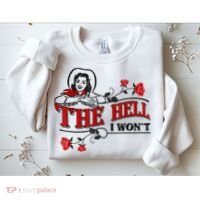The Hell I Won't Flower Apparel For Life Sweatshirt thumb 2