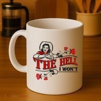 The Hell I Won't Flower Apparel For Life Coffee Mug thumb 4