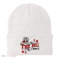 The Hell I Won't Flower Apparel For Life Beanie thumb 0