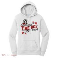 The Hell I Won't Flower Apparel For Life Women's Hoodie thumb 0