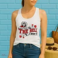 The Hell I Won't Flower Apparel For Life Women's Tank Top thumb 2