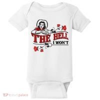The Hell I Won't Flower Apparel For Life Baby Bodysuit thumb 0