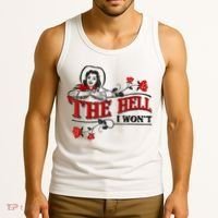The Hell I Won't Flower Apparel For Life Tank Top thumb 3