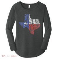 Texas Home I Love Texas The Lone Star State Texas Women's Perfect Tri Tunic Long Sleeve Shirt thumb 0