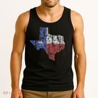 Texas Home I Love Texas The Lone Star State Texas Tank Top thumb 3