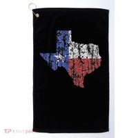Texas Home I Love Texas The Lone Star State Texas Golf Towel thumb 0