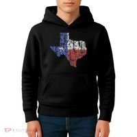 Texas Home I Love Texas The Lone Star State Texas Kids Hoodie thumb 4
