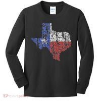 Texas Home I Love Texas The Lone Star State Texas Kids Long Sleeve Shirt thumb 0
