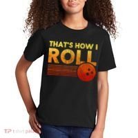 That's How I Roll Funny Distressed Bowling Kids T-Shirt thumb 2
