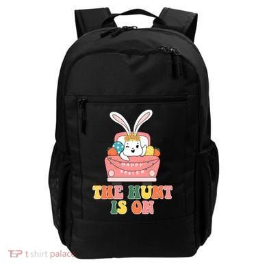 The Hunt Is On Easter Bunny Holiday Backpack