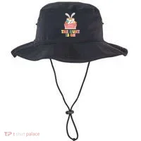 The Hunt Is On Easter Bunny Holiday Bucket Hat thumb 0