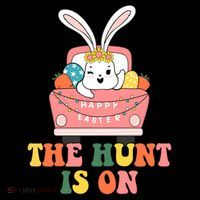 The Hunt Is On Easter Bunny Holiday Coffee Mug thumb 5