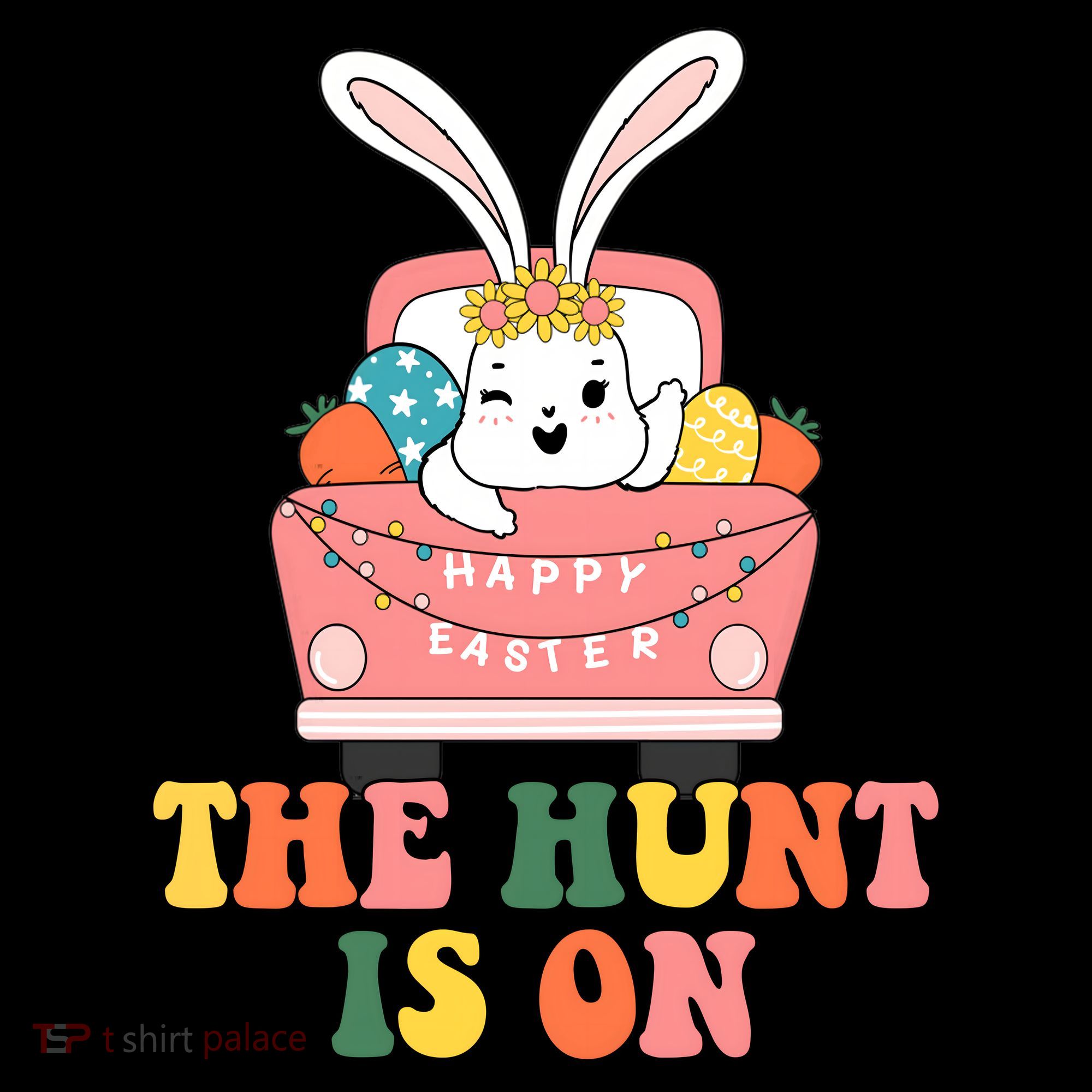 The Hunt Is On Easter Bunny Holiday Coffee Mug