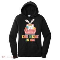 The Hunt Is On Easter Bunny Holiday Women's Hoodie thumb 0