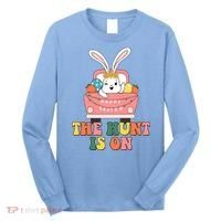 The Hunt Is On Easter Bunny Holiday Long Sleeve Shirt thumb 0